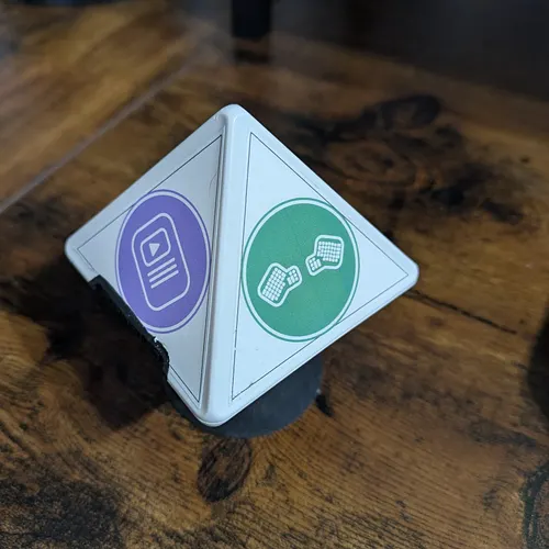 I made some custom stickers for my @timeular tracker. Most common activities with one face left for the 'quick track'—can pic...