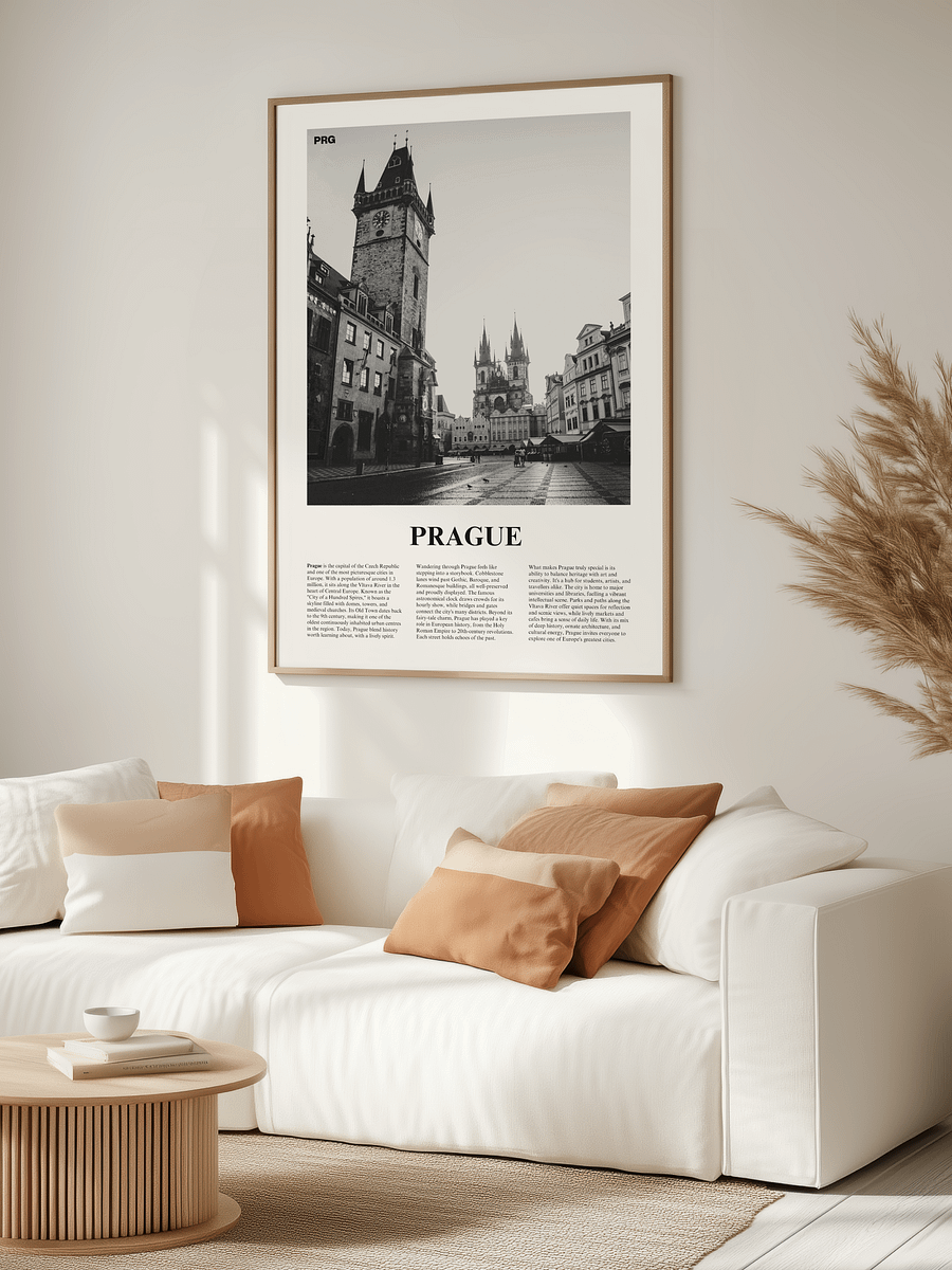 Prague 01 Newspaper Poster product image (7)