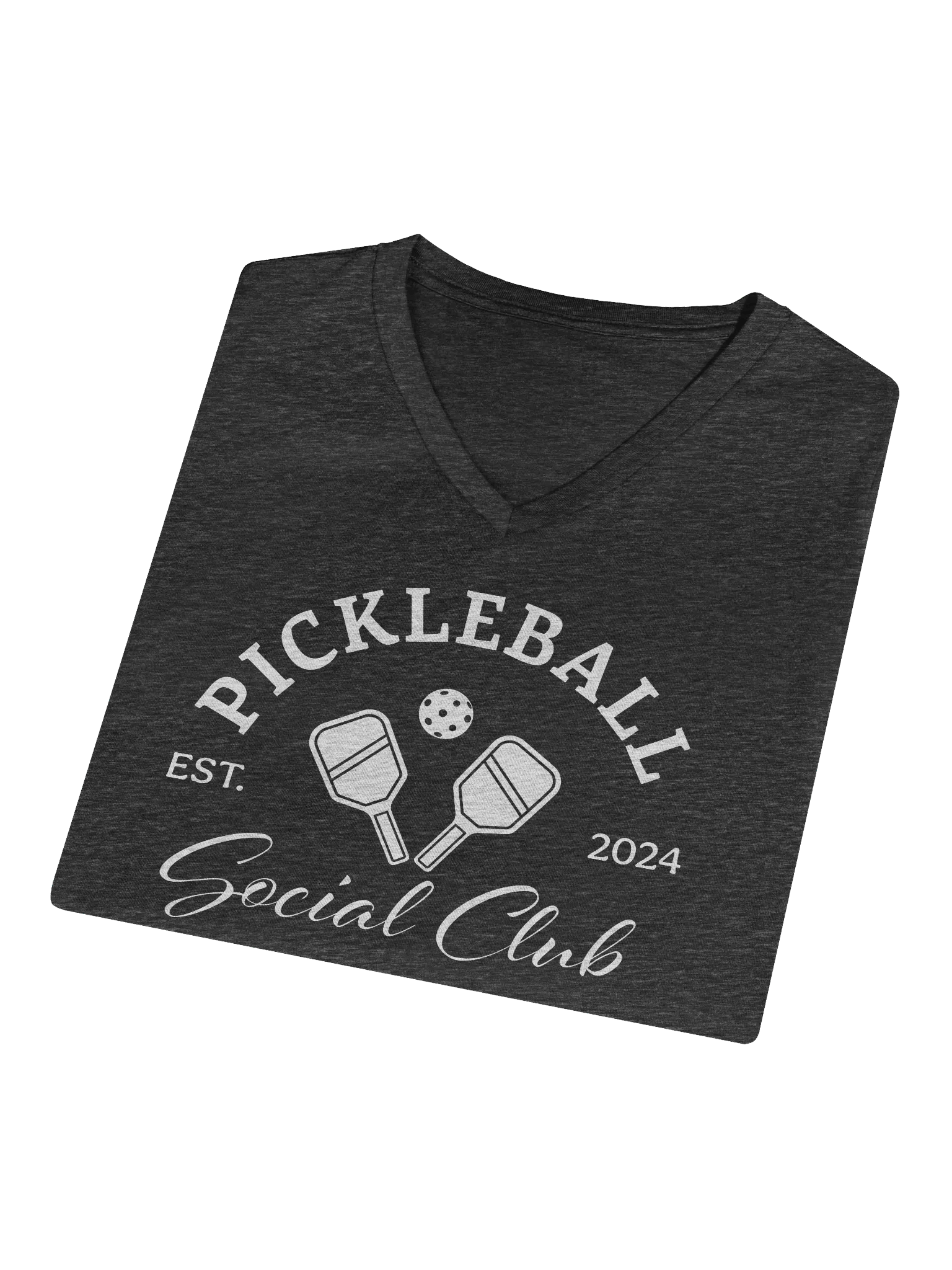 PickleBall Social Club V-Neck Tee Womens product image (3)