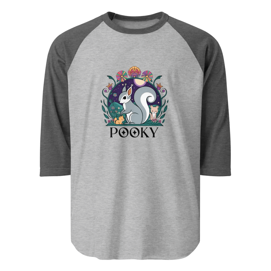 Pooky's Nighttime Adventure Raglan Tee product image (1)