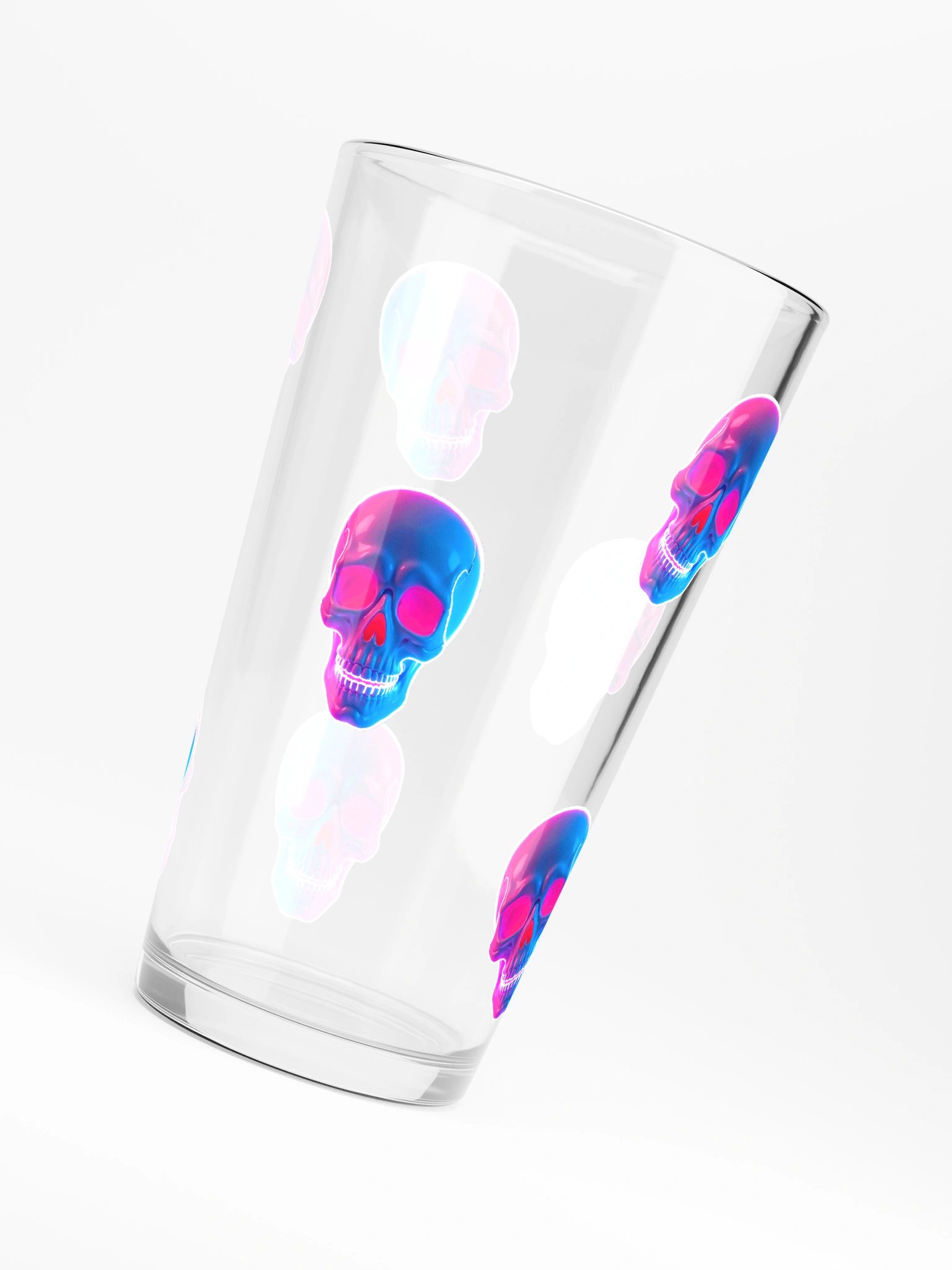 Andromeda Siren Halloween Skull Beer Glass product image (6)