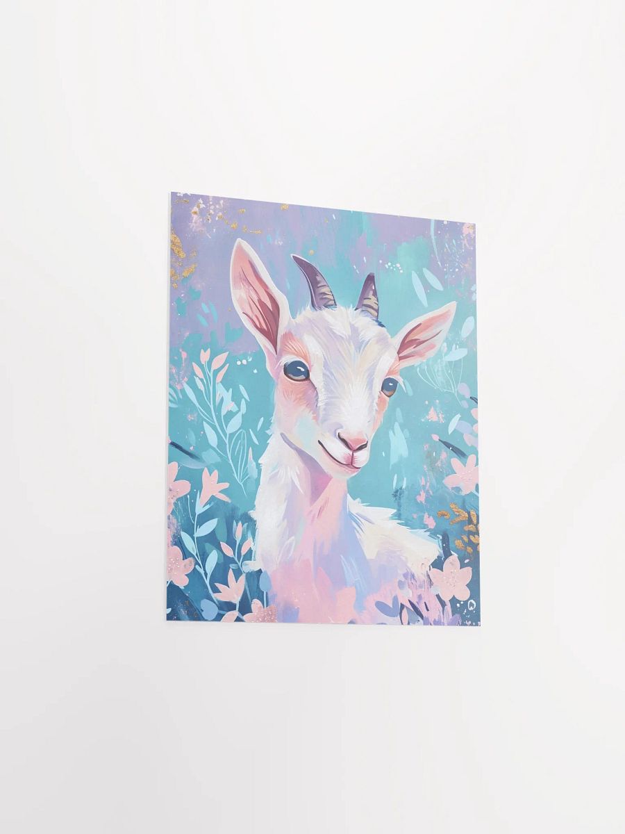 Whimsical Kid Goat Poster product image (3)