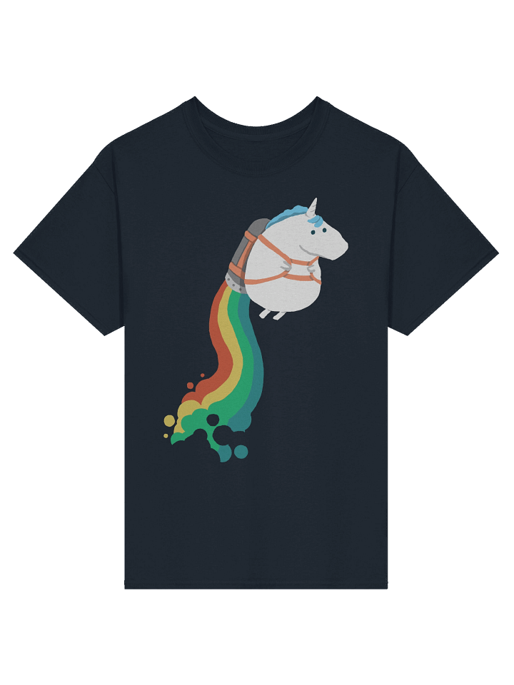 Flying unicorn graphic t-shirt product image (25)