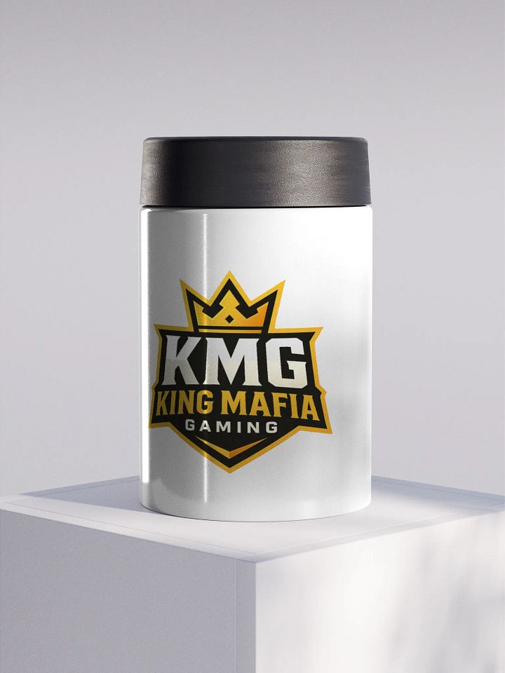 KingMafiaGaming Stainless Steel Coozie – Keep It Ice-Cold, Game On! product image (1)