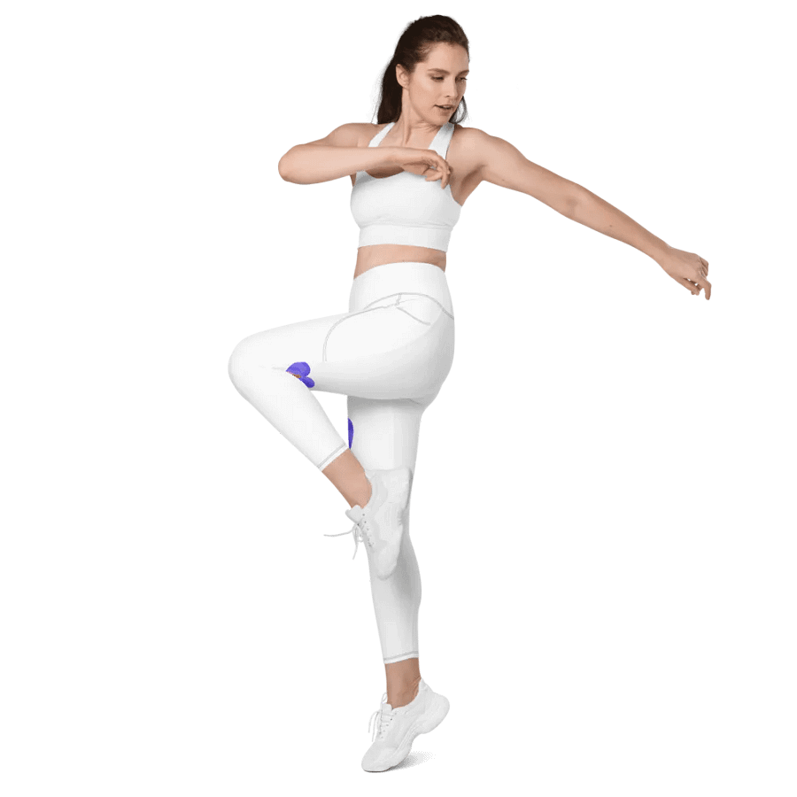 All-Over Print Leggings with Pockets- Whisper product image (6)