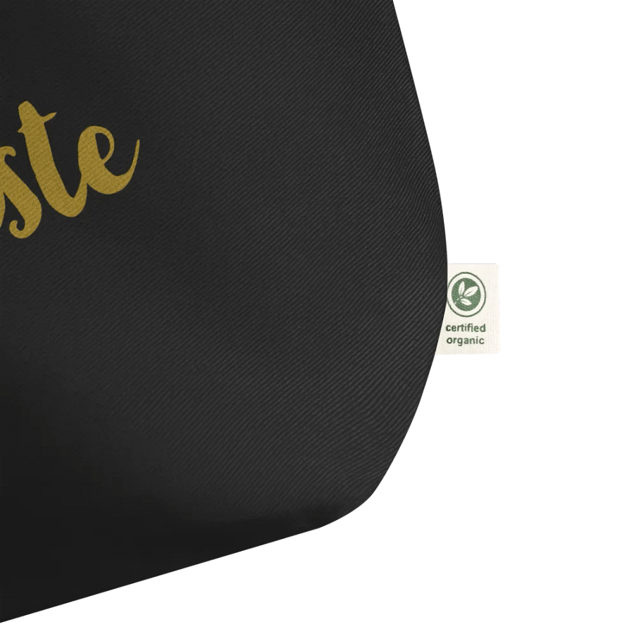 Namaste Text Eco-Friendly Large Tote Bag product image (3)
