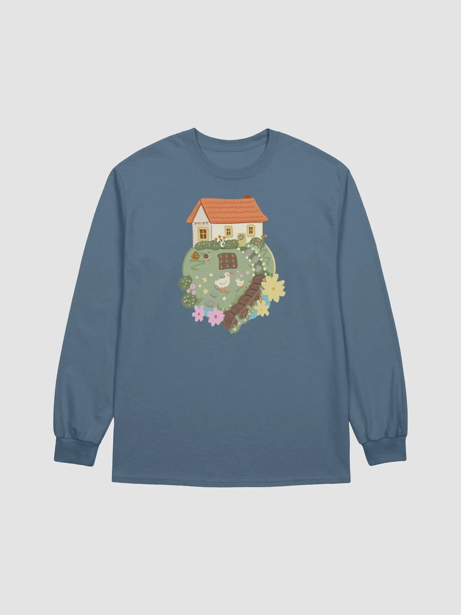 Cottage Garden \ long sleeve t-shirt product image (2)