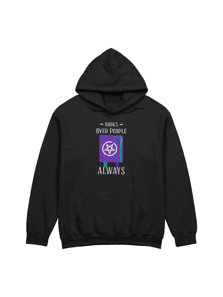 Books Over People Always Hoodie product image (3)