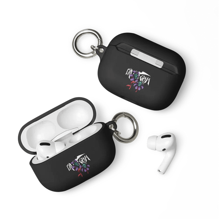 Grim flower air pod case product image (4)