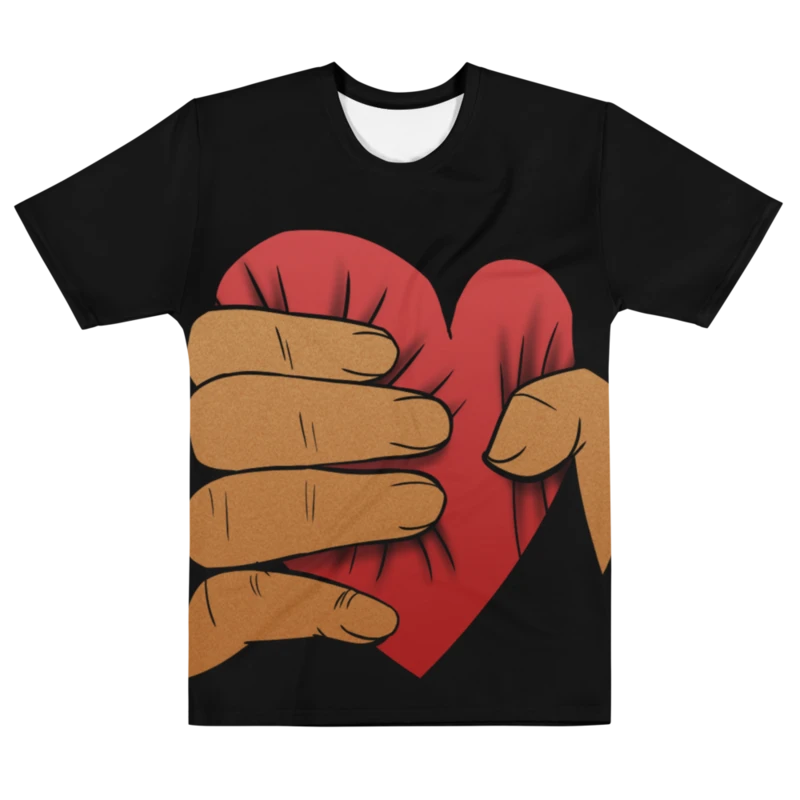 [Honesty] Heart squeeze (black shirt / brown skin tone) product image (1)