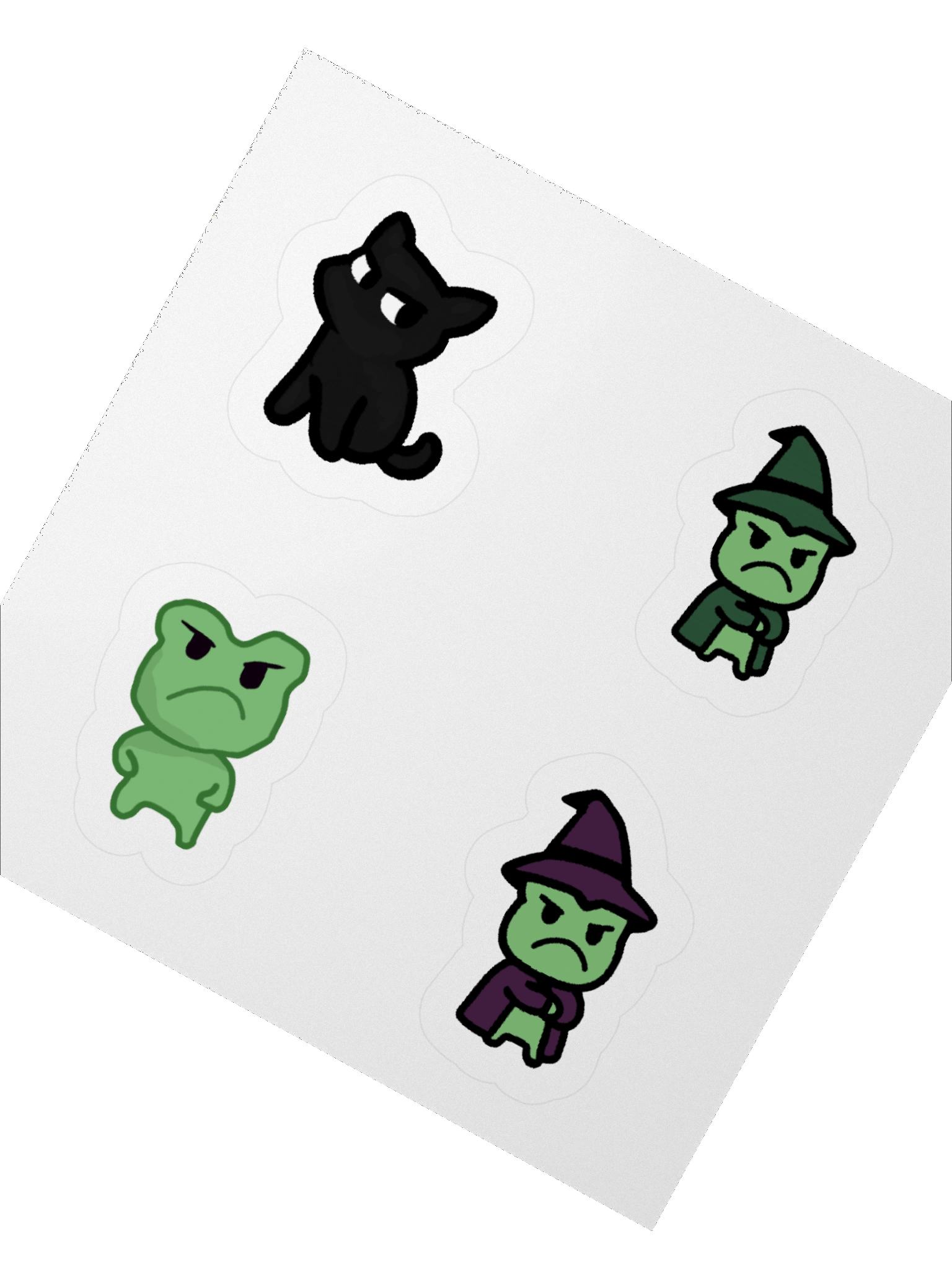 Witchy Phrog Sticker Set product image (4)