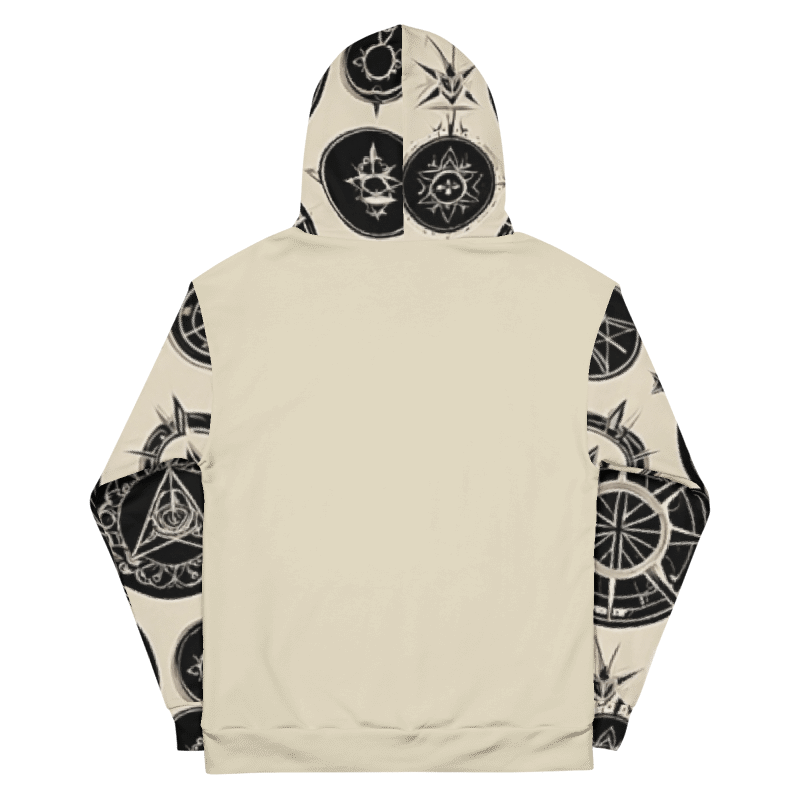 Cream & Black Symbology Hoodie product image (12)