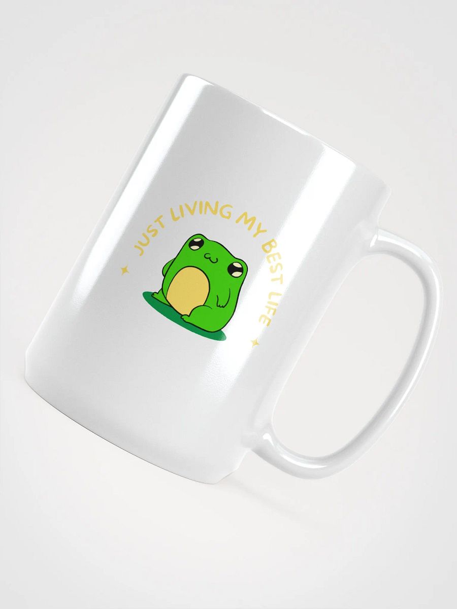 White Glossy Mug product image (4)