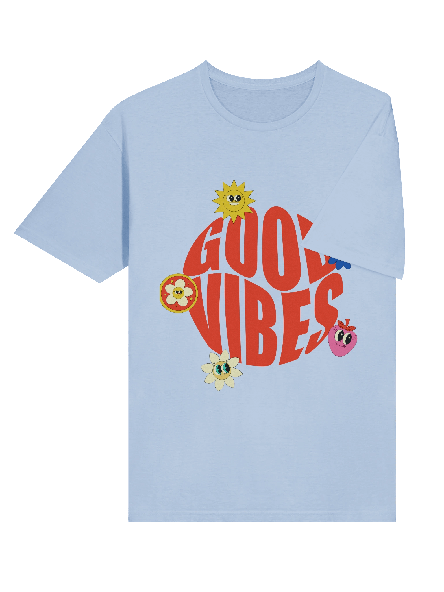 Good Vibes Cartoon T-Shirt product image (30)