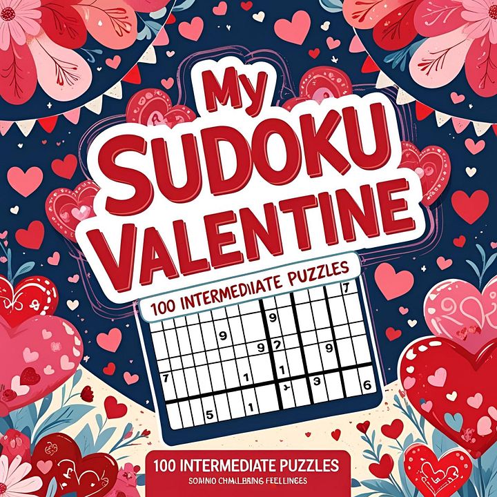My Sudoku Valentine - 100 Sweet and Challenging Intermediate Puzzles to Celebrate Love product image (1)