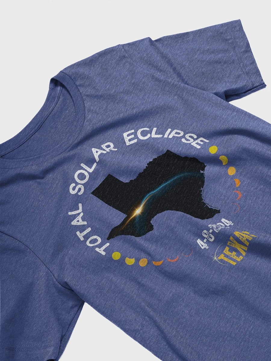Total Solar Eclipse 2024 Texas Totality USA Unisex T-Shirt product image (5)