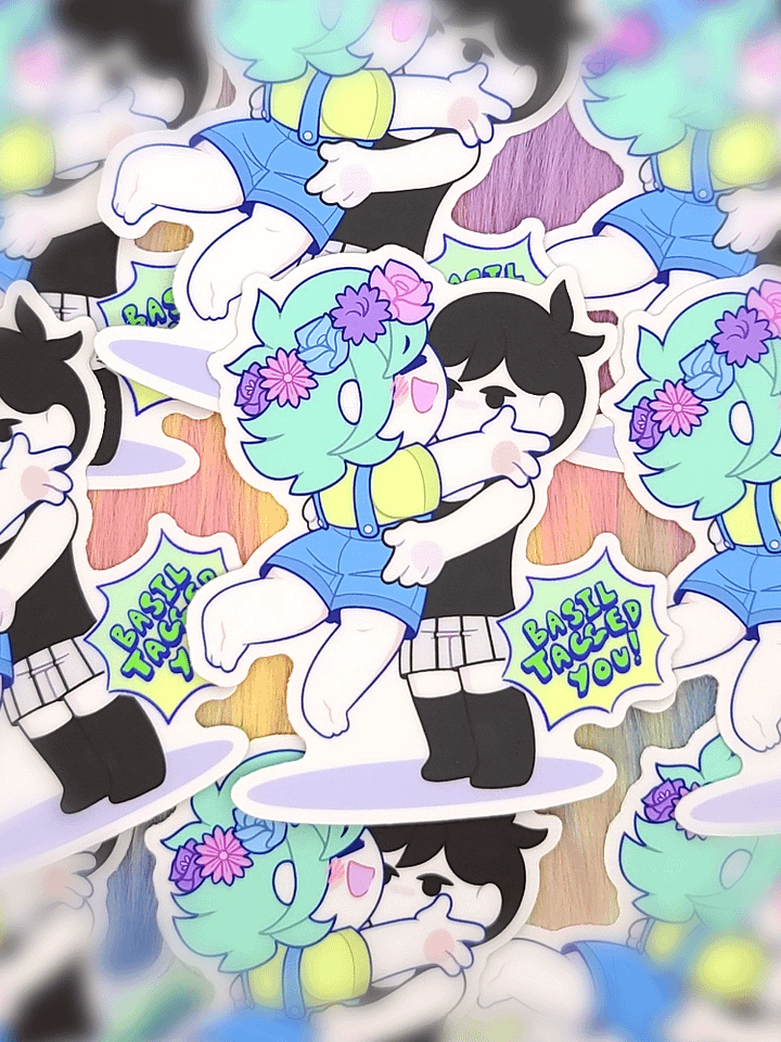 Basil Tagged You! | Sticker product image (1)
