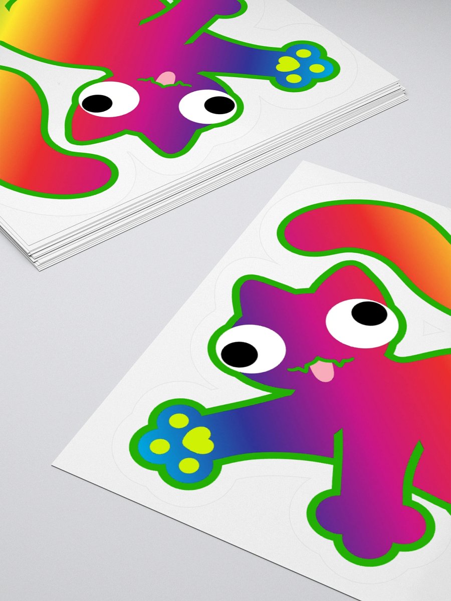 Sticker - Rainbow DerpCat II product image (4)