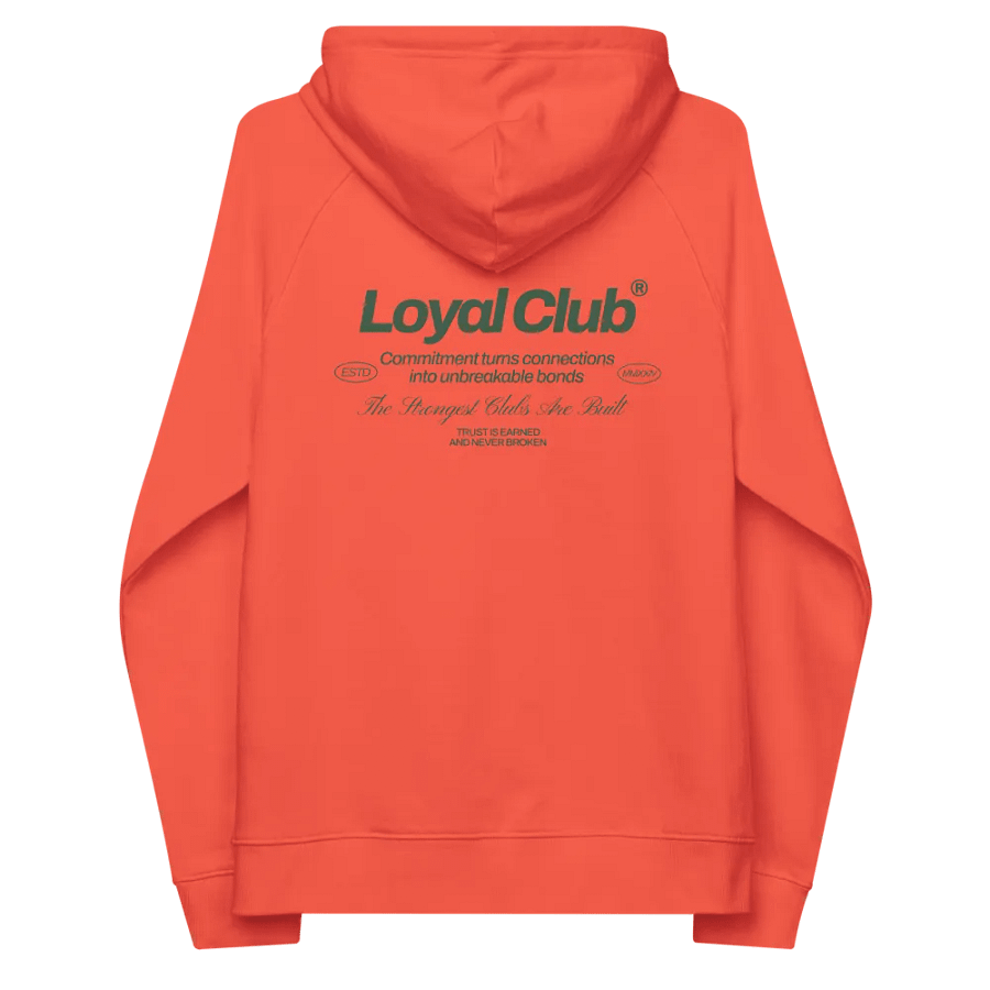 Loyal Club Unisex Eco Raglan Hoodie product image (8)