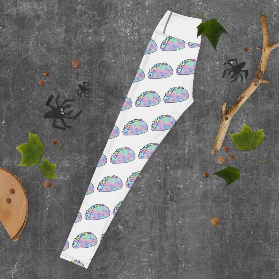 Shiny Taco All-Over Yoga Leggings product image (12)