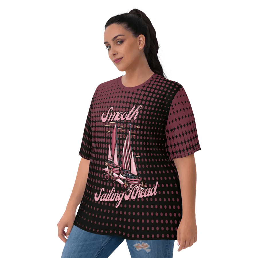 Smooth Sailing Ahead All Over Print T-shirt product image (10)