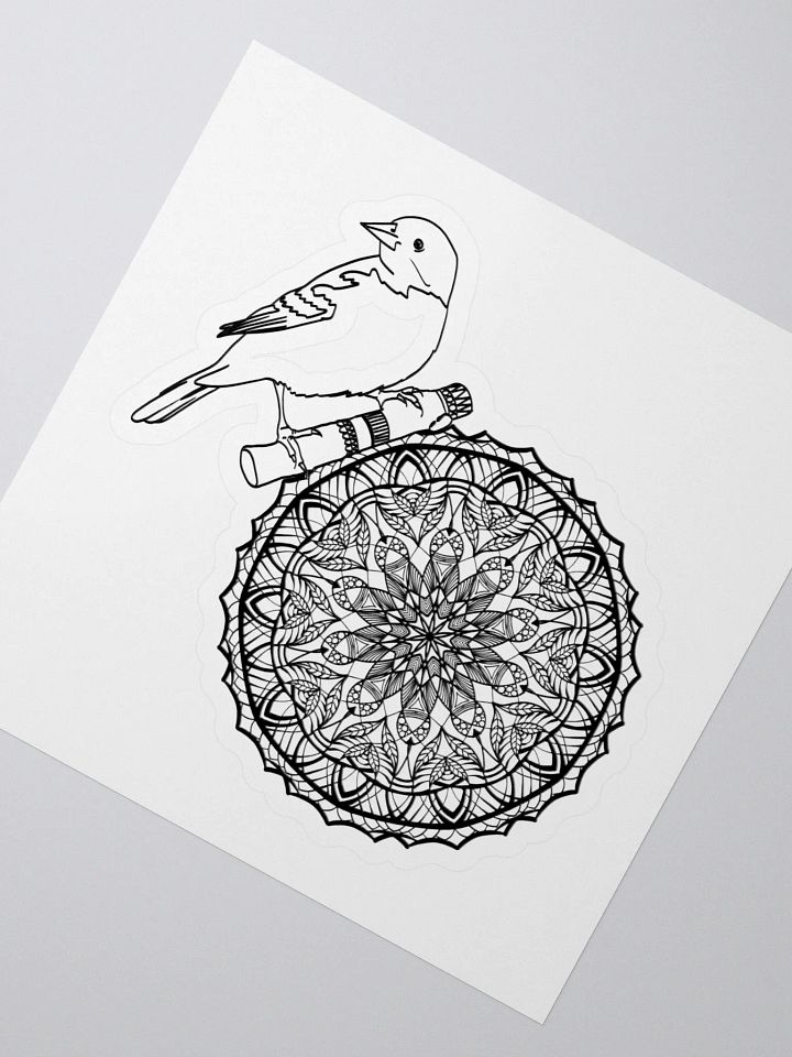 Symmetrical Serenity Mandala Stickers product image (2)