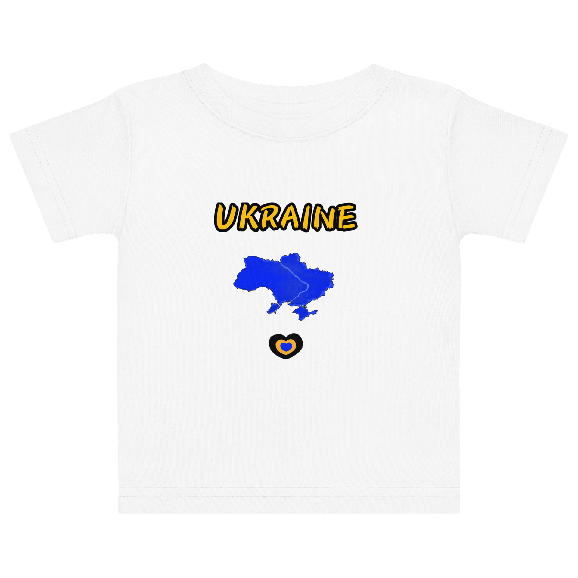 Ukrainian Love Map Baby T-Shirt product image (5)