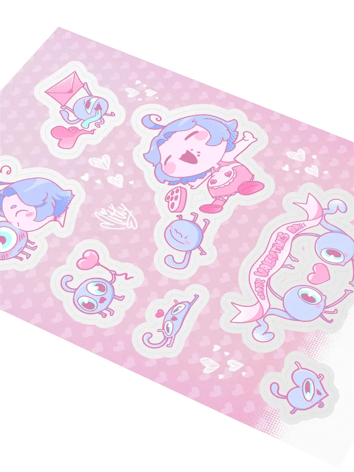 Valentines Day 2025 Special! Set #2 - Sticker Sheet product image (2)