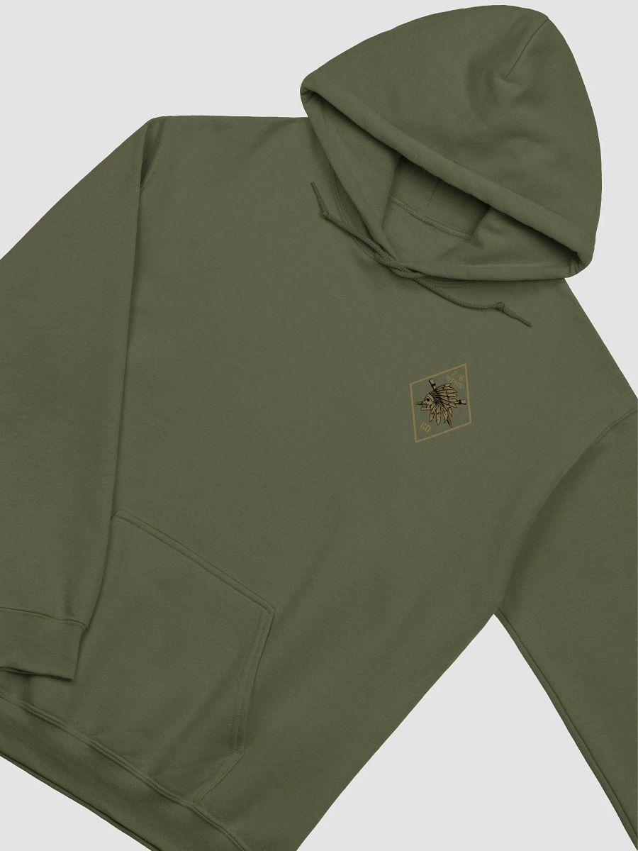 Tactical Collection - FDE Logo on OD Green Hoodie product image (2)