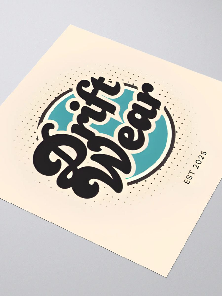 DriftWear Kiss Cut Sticker -Limited Edition product image (3)