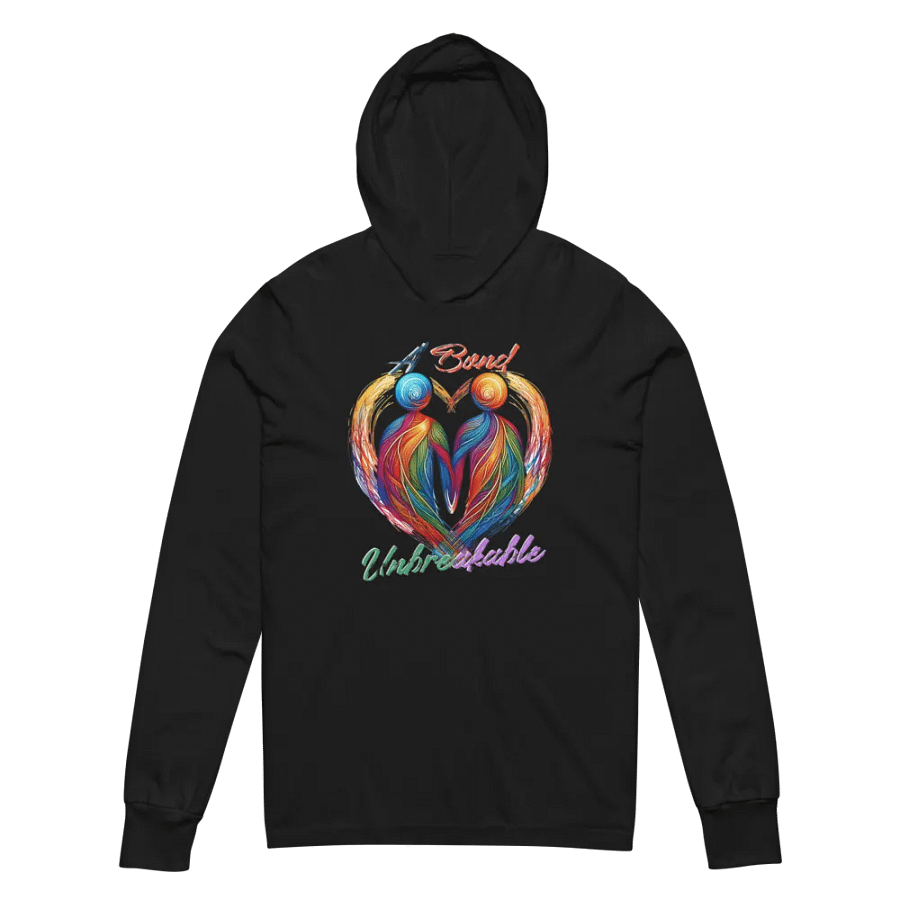 A Bond Unbreakable Bella+Canvas Unisex Hooded Long Sleeve Tee product image (7)