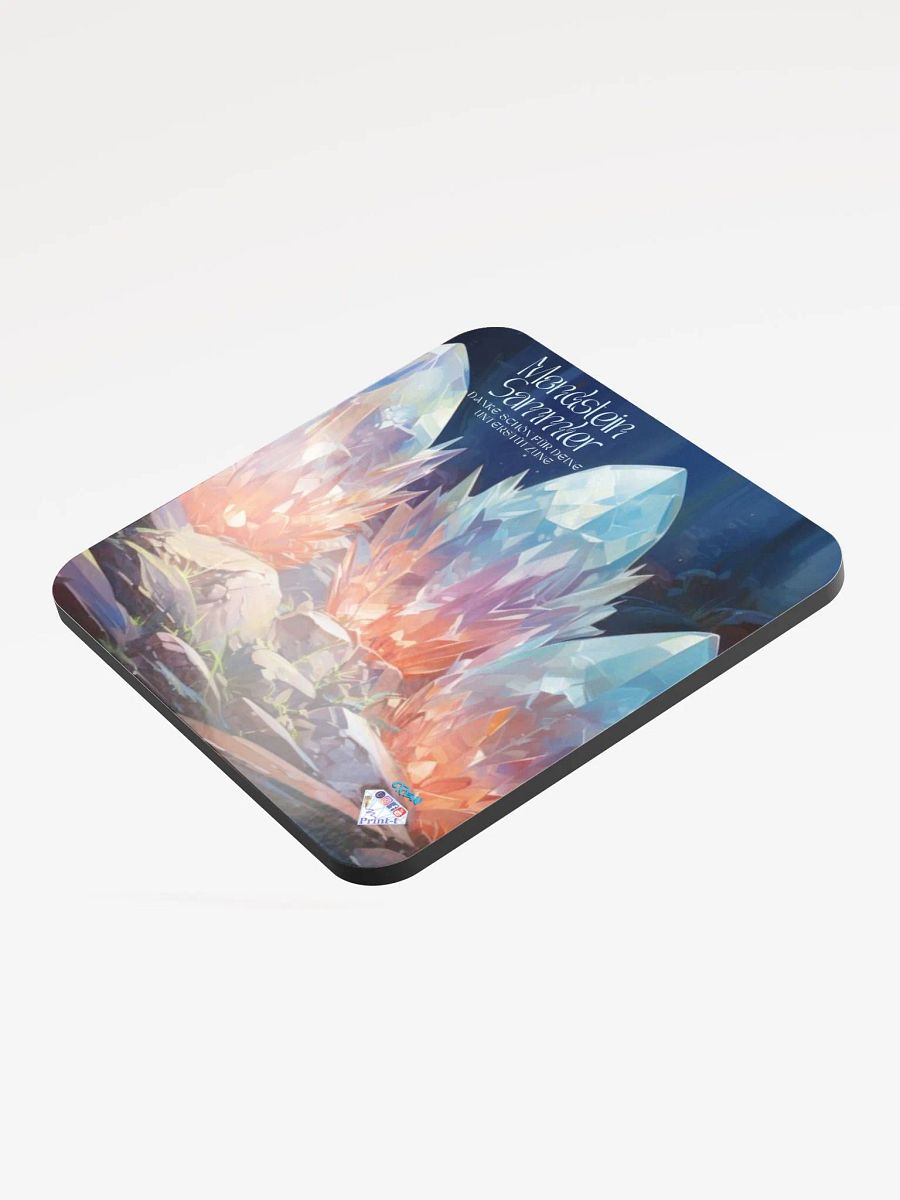 Untersetzer aus glänzendem Kork, Jahres Abo. Mondstein Sammler product image (3)