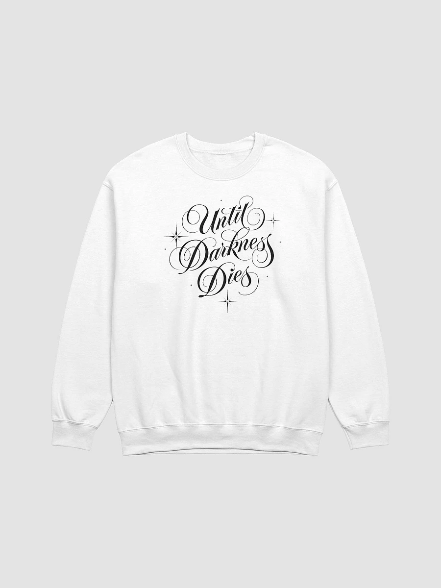 Until Darkness Dies (simple design) Gildan Classic Crewneck Sweatshirt product image (17)