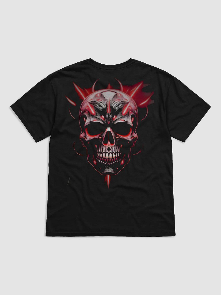 Inferno Skull Fiery Illustration T-Shirt product image (2)