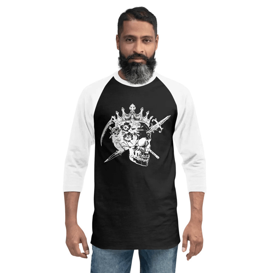 Four Horsemen Logo Fine Jersey Raglan Tee product image (7)