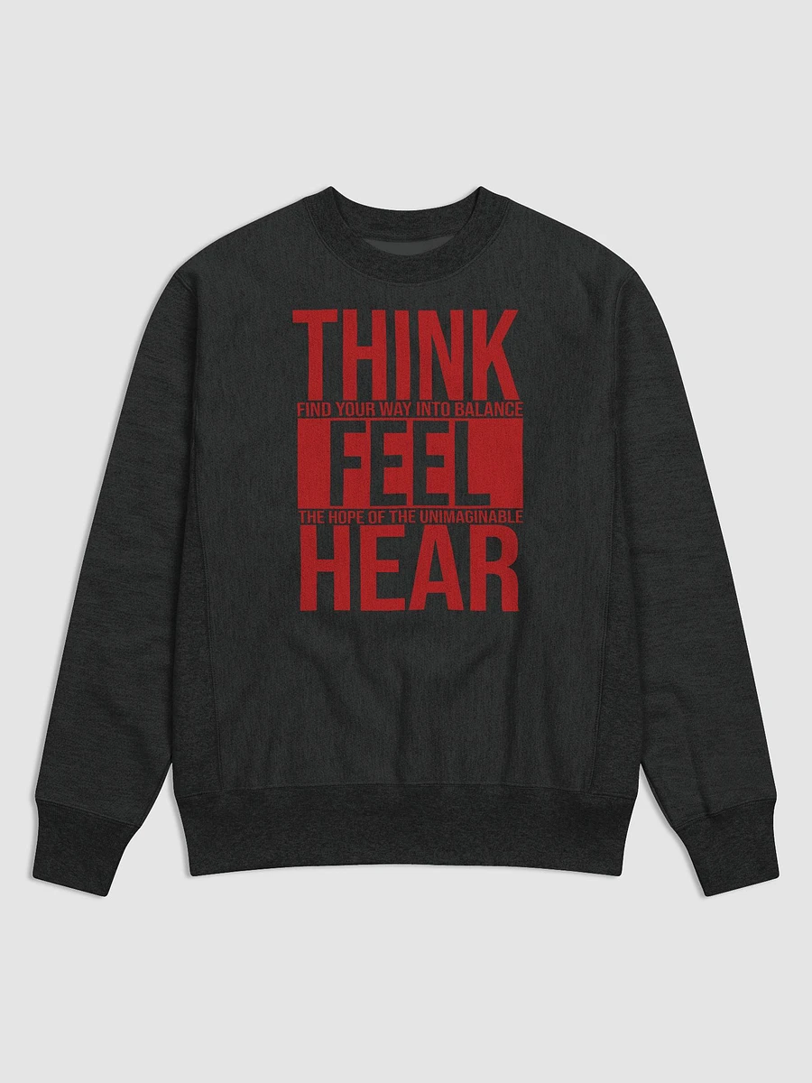 Chaos Theory x Champion 'Think - Feel - Hear' Sweatshirt product image (1)