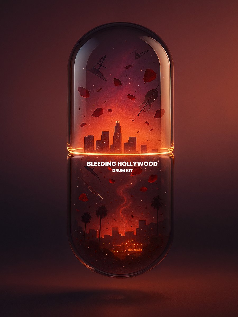 Bleeding Hollywood - Post Malone Inspired Drum Kit product image (1)