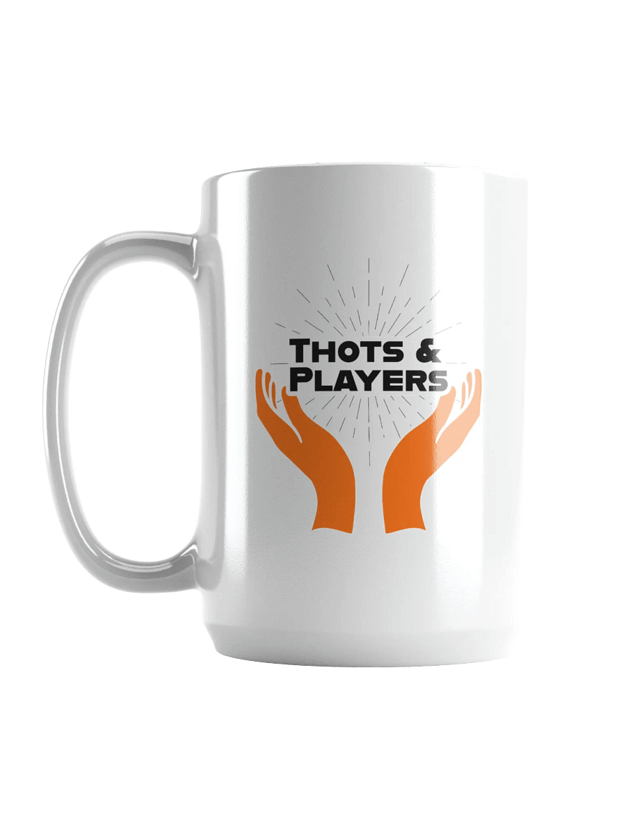 Thots & Players White Ceramic Coffee Mug product image (1)