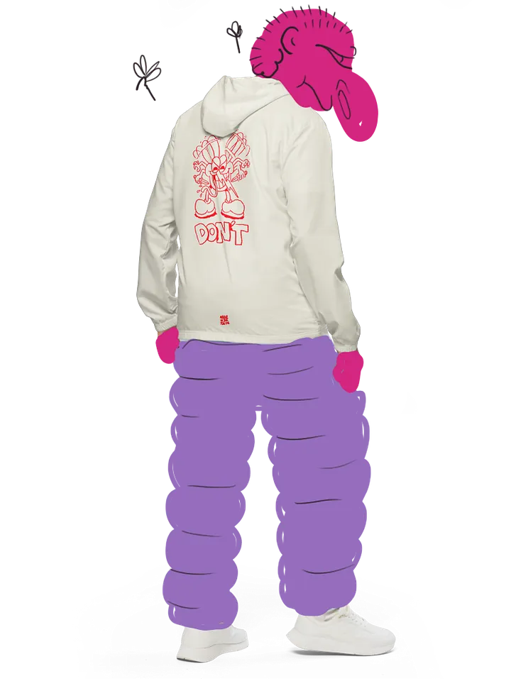 "Don't" windbreaker product image (1)