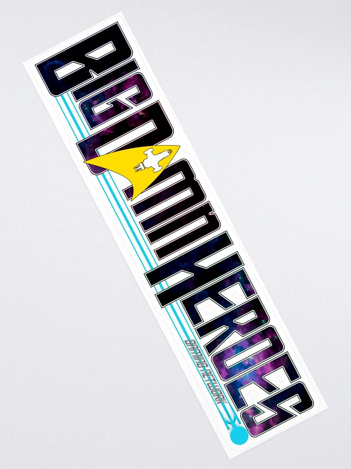 Futuristic Sci-Fi Typography Kiss-Cut Stickers product image (2)