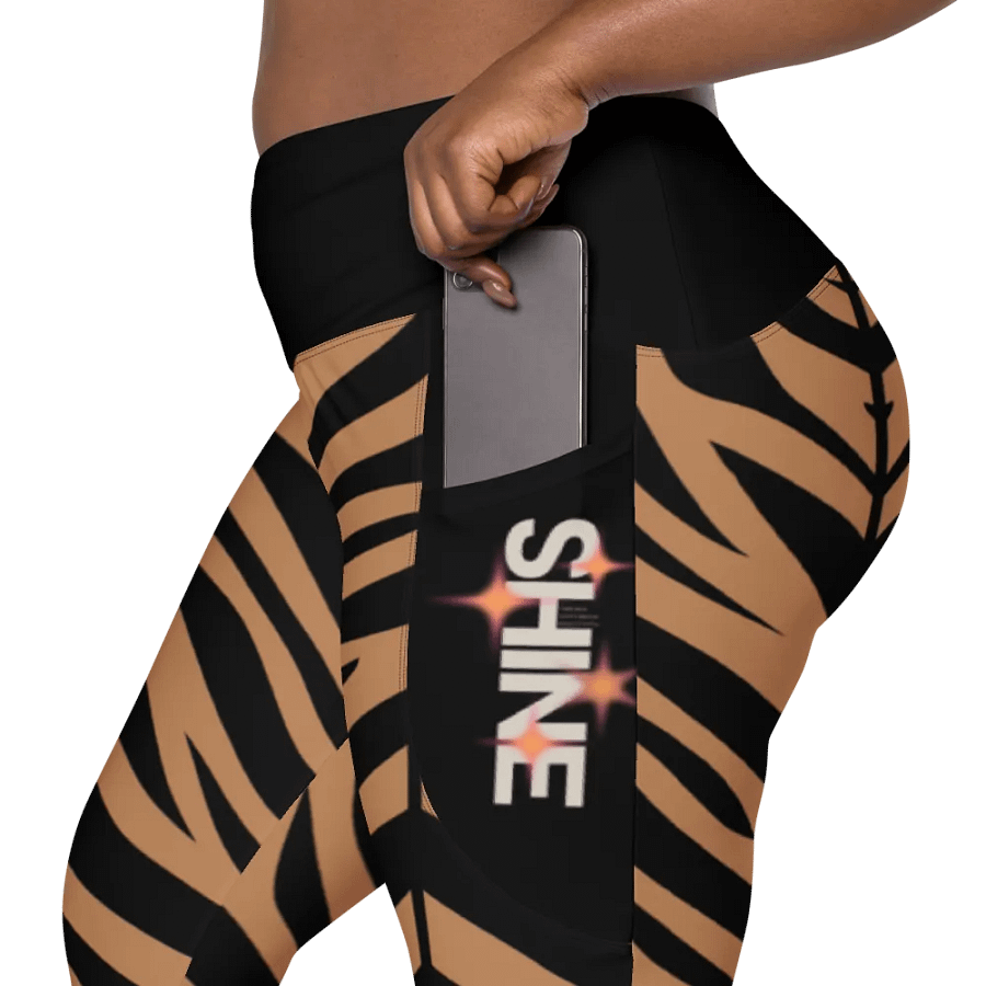 Vivencia Active Safari Stride Crossover Leggings product image (9)