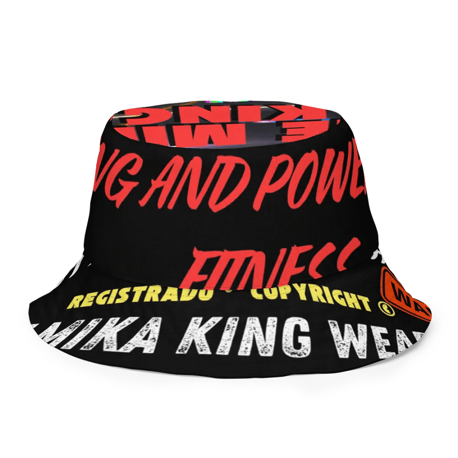 Sombrero de pescador reversible The Mika King No Pain No Gain Training Hard Edtion. product image (7)