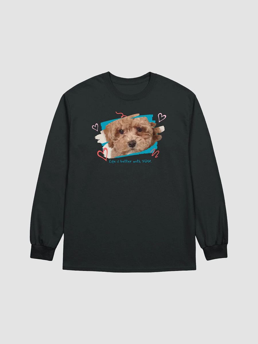 PAPASITOS PAWS (Blue) LONG SLEEVE TEE product image (1)