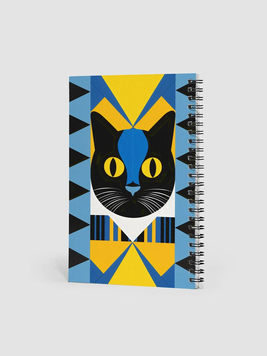 Geometric Cat Dreams Spiral Notebook product image (2)