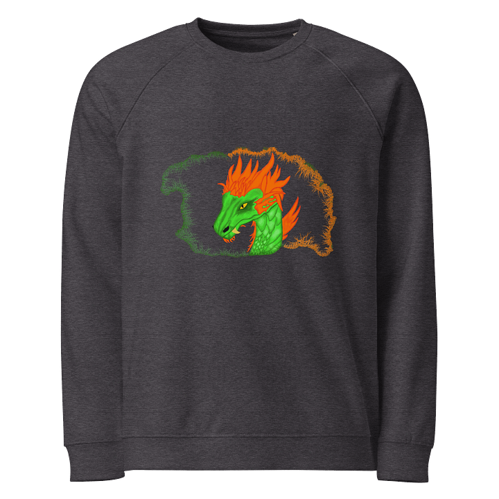 Dragon Crest Unisex Raglan Sweatshirt product image (1)