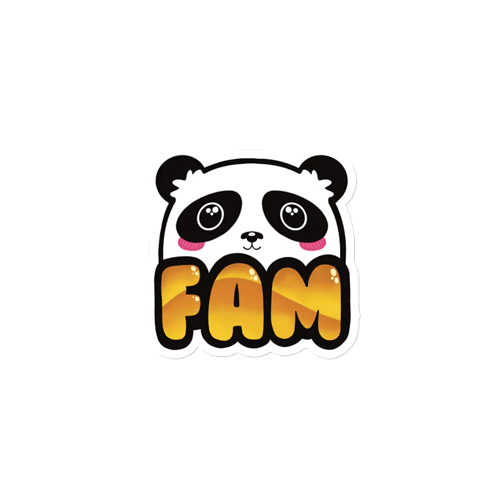 PandaFAM Die-Cut Magnets product image (1)