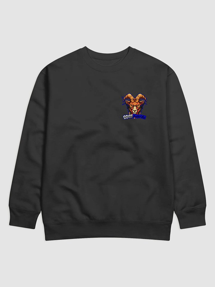 GOAT SNIPER Stylized Goat Head Sweatshirt product image (1)