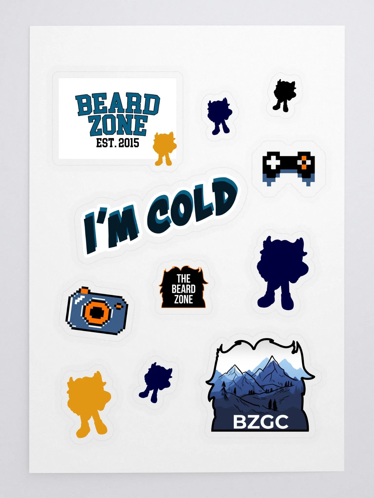 Winter Mode ON Sticker Sheet product image (3)