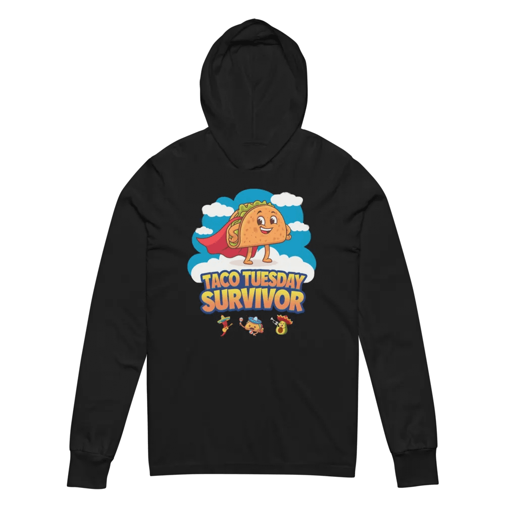 Taco Tuesday Superhero Hoodie Tee Bella+Canvas (Unisex) product image (6)