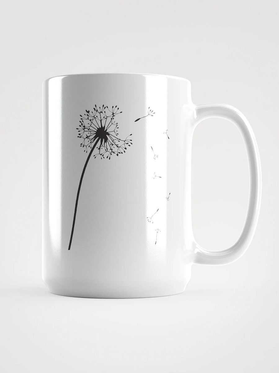 Dandelion Dream White Glossy Mug product image (1)